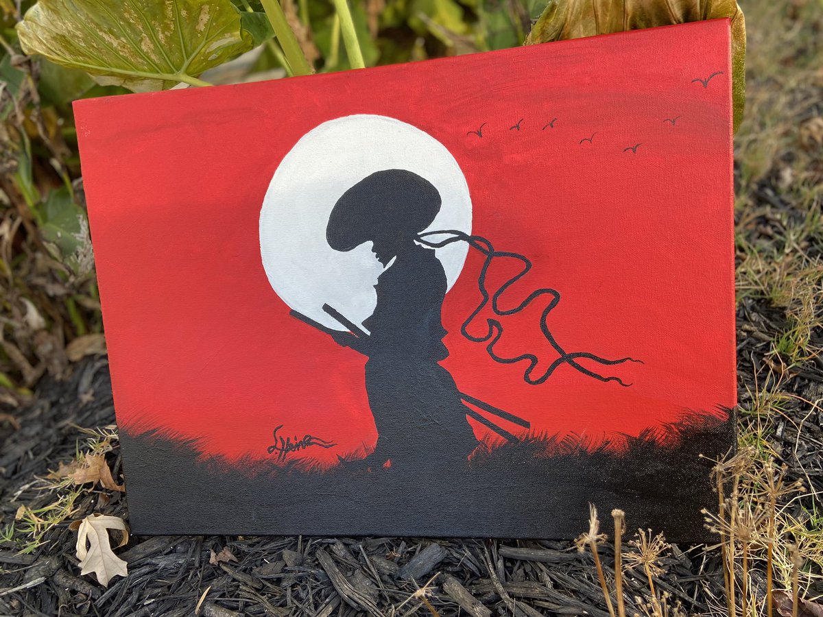 jheinz_'s tweet photo. Wazhanen, got some fye ass art for sale. Need a custom piece? Hmu https://t.co/WaqBG2PXbg