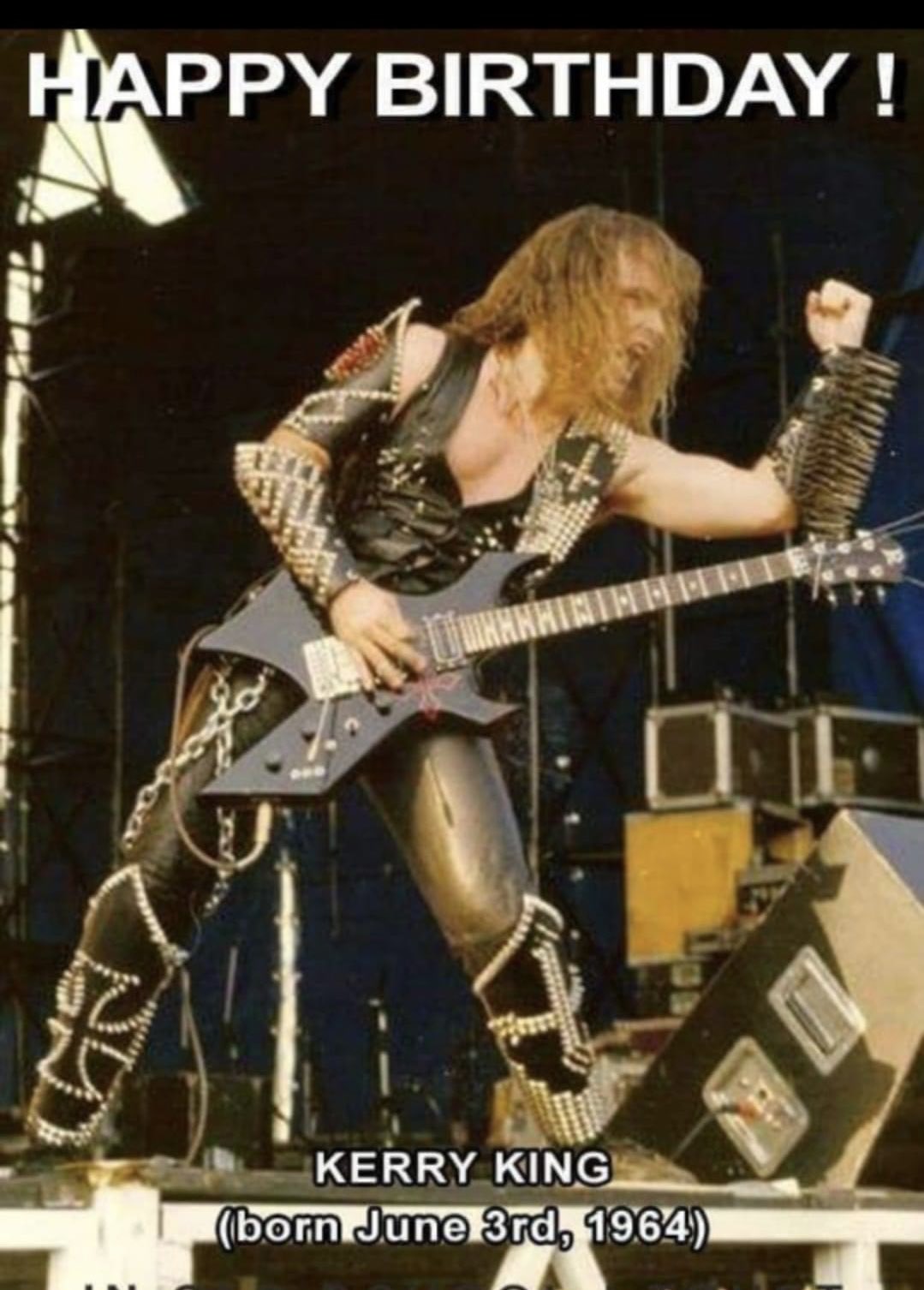 Happy birthday Mister Kerry King  