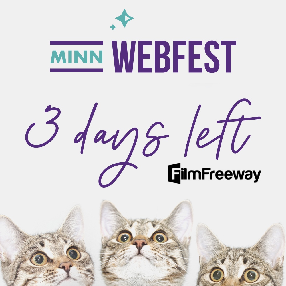 Just THREE days left until Minnesota WebFest 2022's Final Deadline on June 6th! Don't miss your chance to be a part of the first annual North Star Story Summit in Duluth, Minnesota! Submit today via @FilmFreeway. filmfreeway.com/MNWebFest