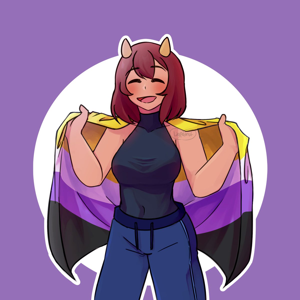 lagpeanut's tweet photo. ✨Happy Pride Month💖

#Pride2022 #PeanArt https://t.co/j6Rt8yAyiG