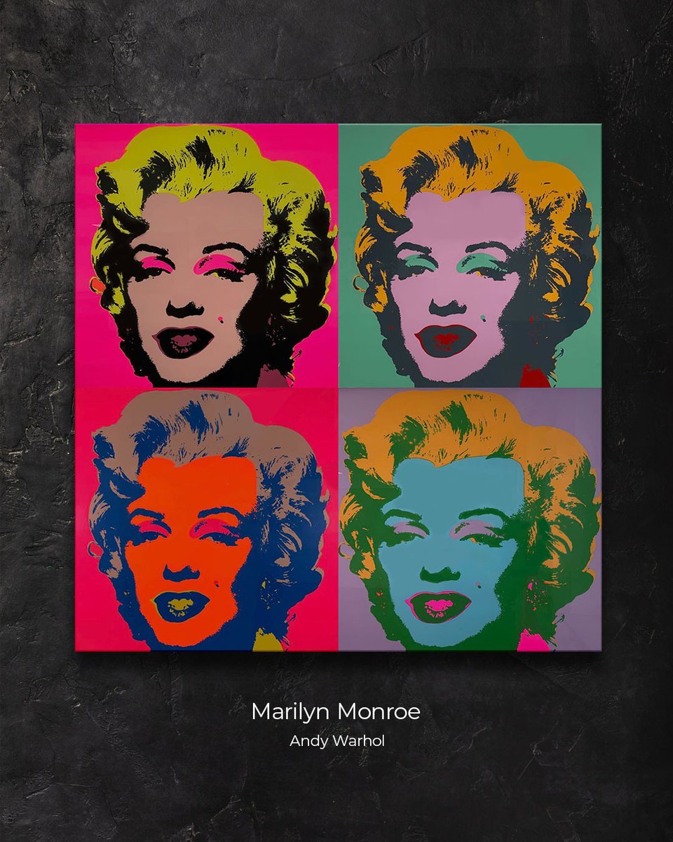 4ARTechnologies's tweet photo. Andy #Warhol’s silkscreen portrait of #Marilyn Monroe (1964) recently sold for a record-setting $195 million at #Christie’s New York.

Discover exclusive artists in 4ART Exhibition. Find what inspires you among the mesmerizing artworks, and contact the artists or owners directly. https://t.co/J9V18cck9h