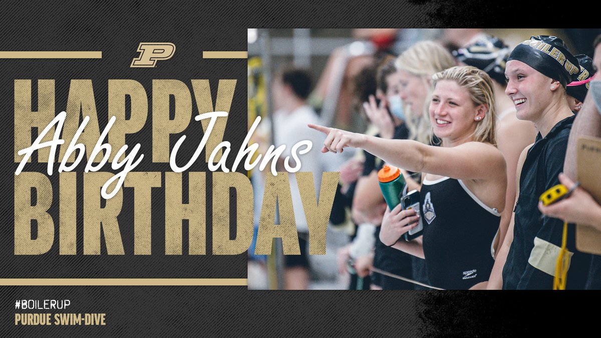 🎁 Happy Birthday to <a href="/AbbyJahns/">abby</a>. Glad you're a #Boilermaker. Enjoy your big day &amp; have a great weekend. #BoilerUp 🎂🎉