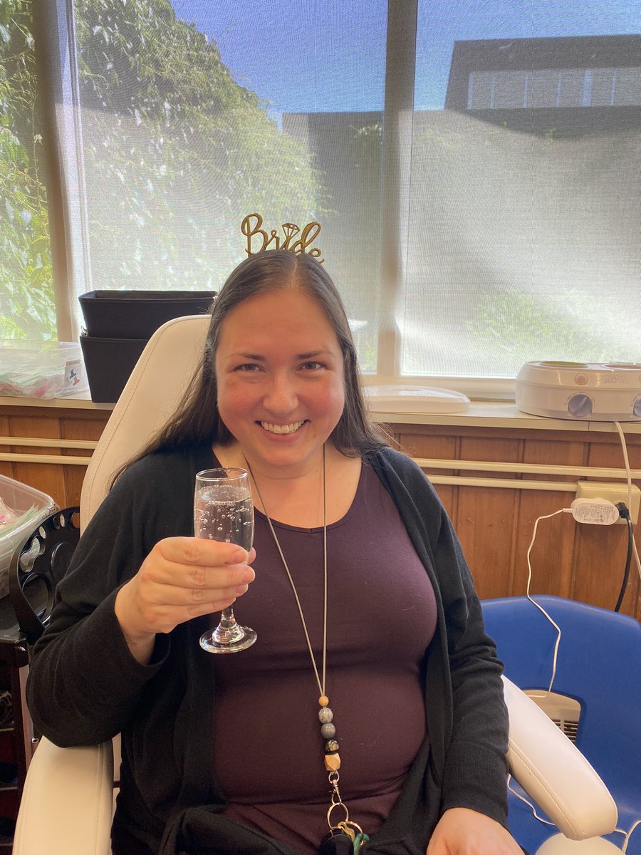 Cosmo_cci_'s tweet photo. Congratulations to our lovely Ms. Willemsen! Giving her the pampering she deserves from our Cosmo students before her big day. 🥂🎉 https://t.co/PELQzp0fP6