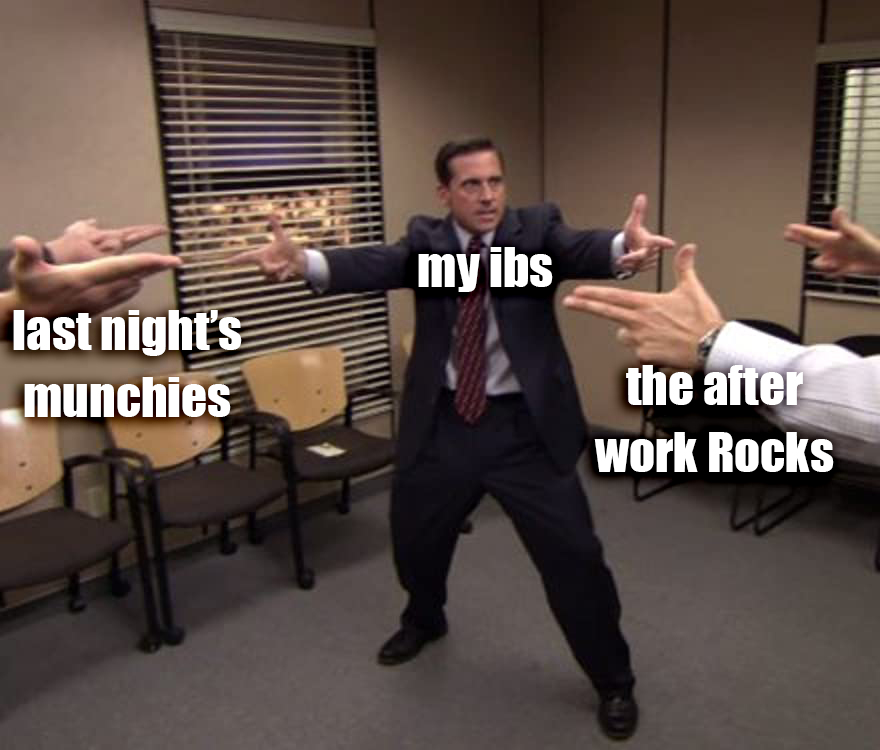 why is it always one of you three