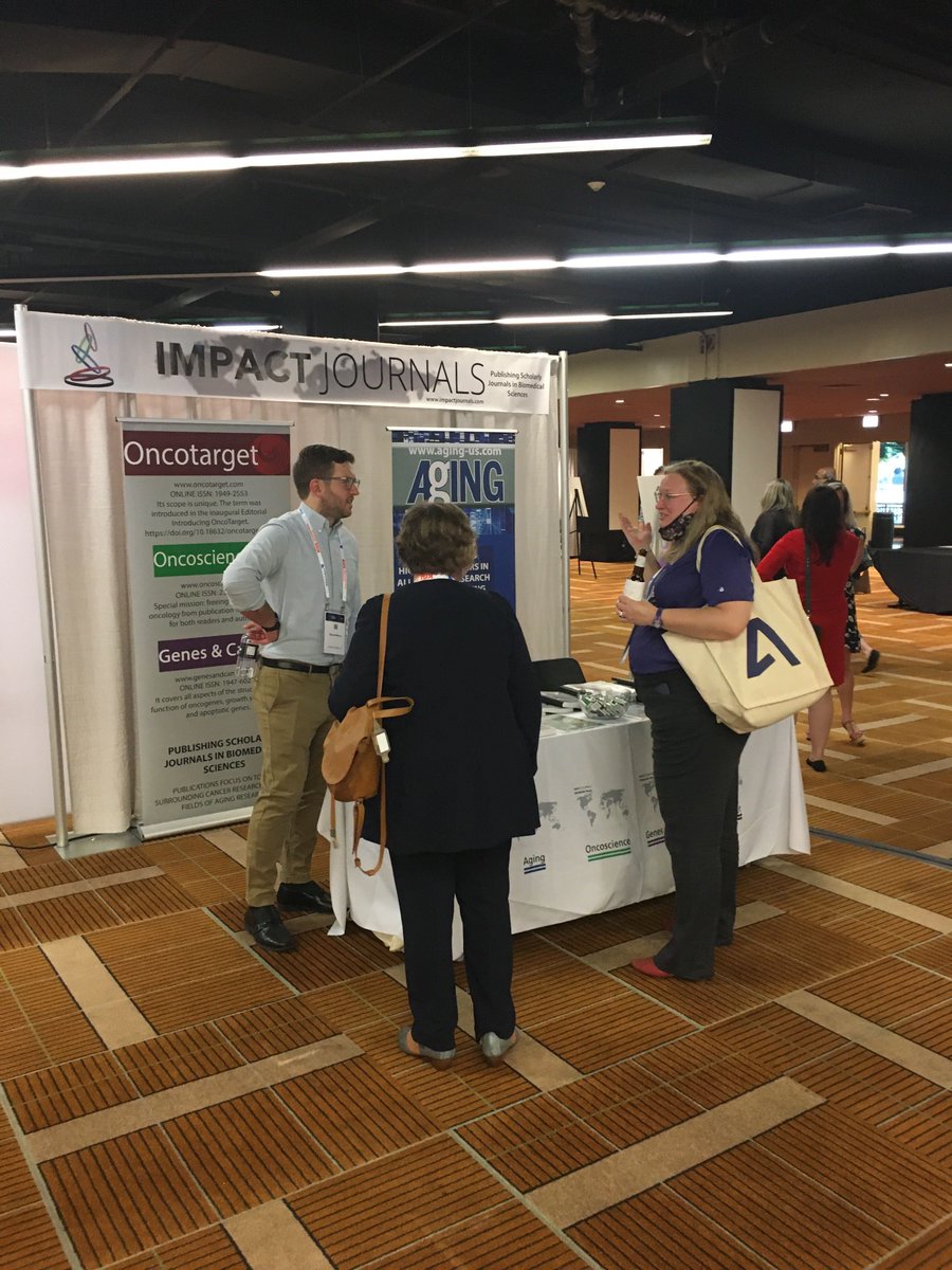ImpactJrnls's tweet image. We have sincerely enjoyed the opportunity to chat with everyone who stopped by our booth at #SSP2022.

You can learn more about our #ScientificIntegrity Process for #scholarlypublishing at impactjournals.com/scientific_int….

@ScholarlyPub #SSP #openaccess #publishing #aging #oncology
