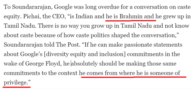 The woman in this picture is a USA-based activist named Thenmozhi Soundararajan.

Renowned for her a...