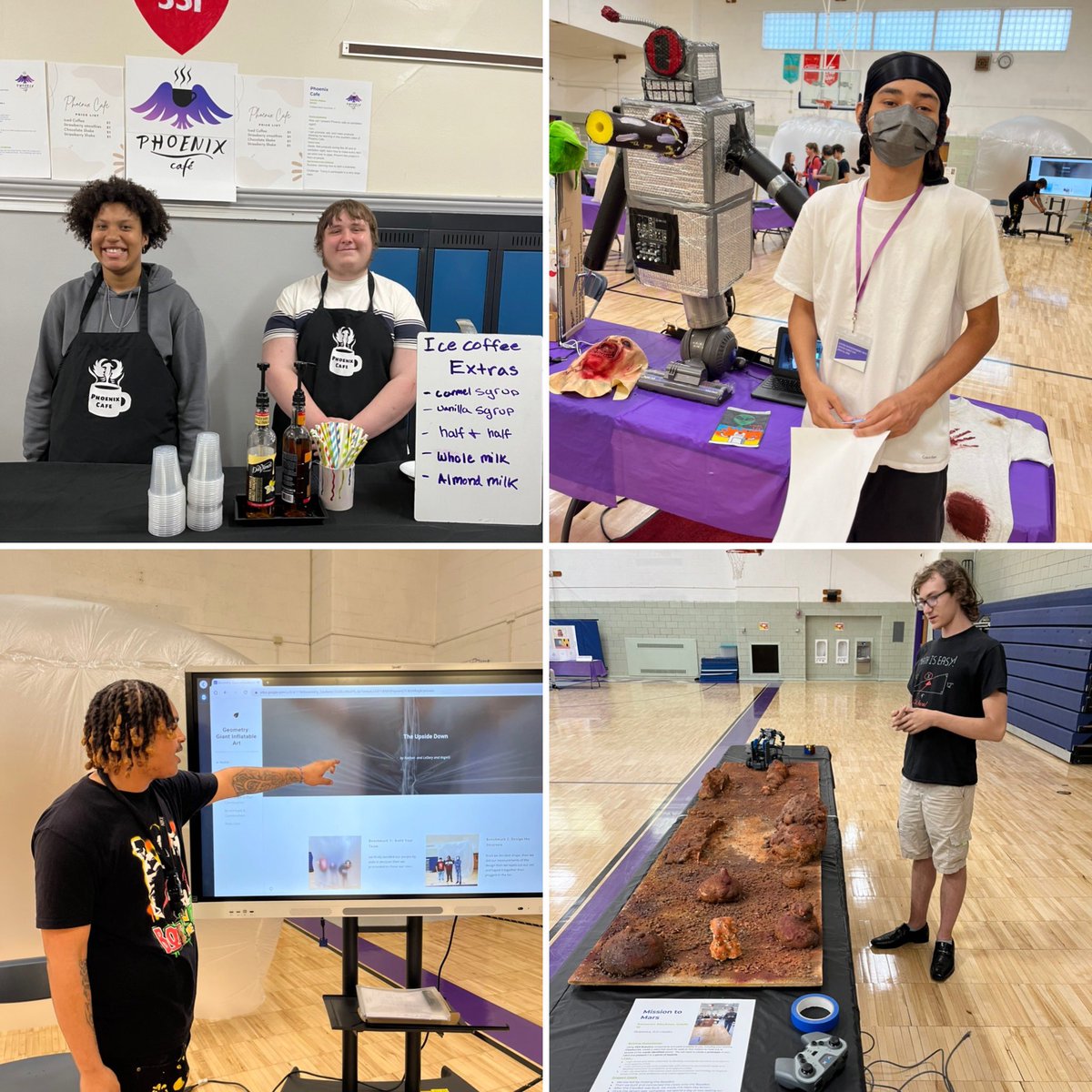DottkePBLHS's tweet photo. Exhibition Night was amazing! Our students did such a great job! Thank you to everyone that stopped by and listened to our students present their learning. We are so proud of them! 

#WAWMproud https://t.co/W5E1MJgMP1