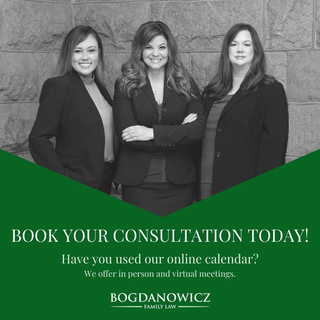 BogdanowiczLaw's tweet photo. Have you used our online calendar? Booking a consultation or mediation has never been easier.
To book, visit https://t.co/41HfHGMdaz.
#DontGetBoggedDown #BogFamilyLaw https://t.co/SrRxKbY1Q5