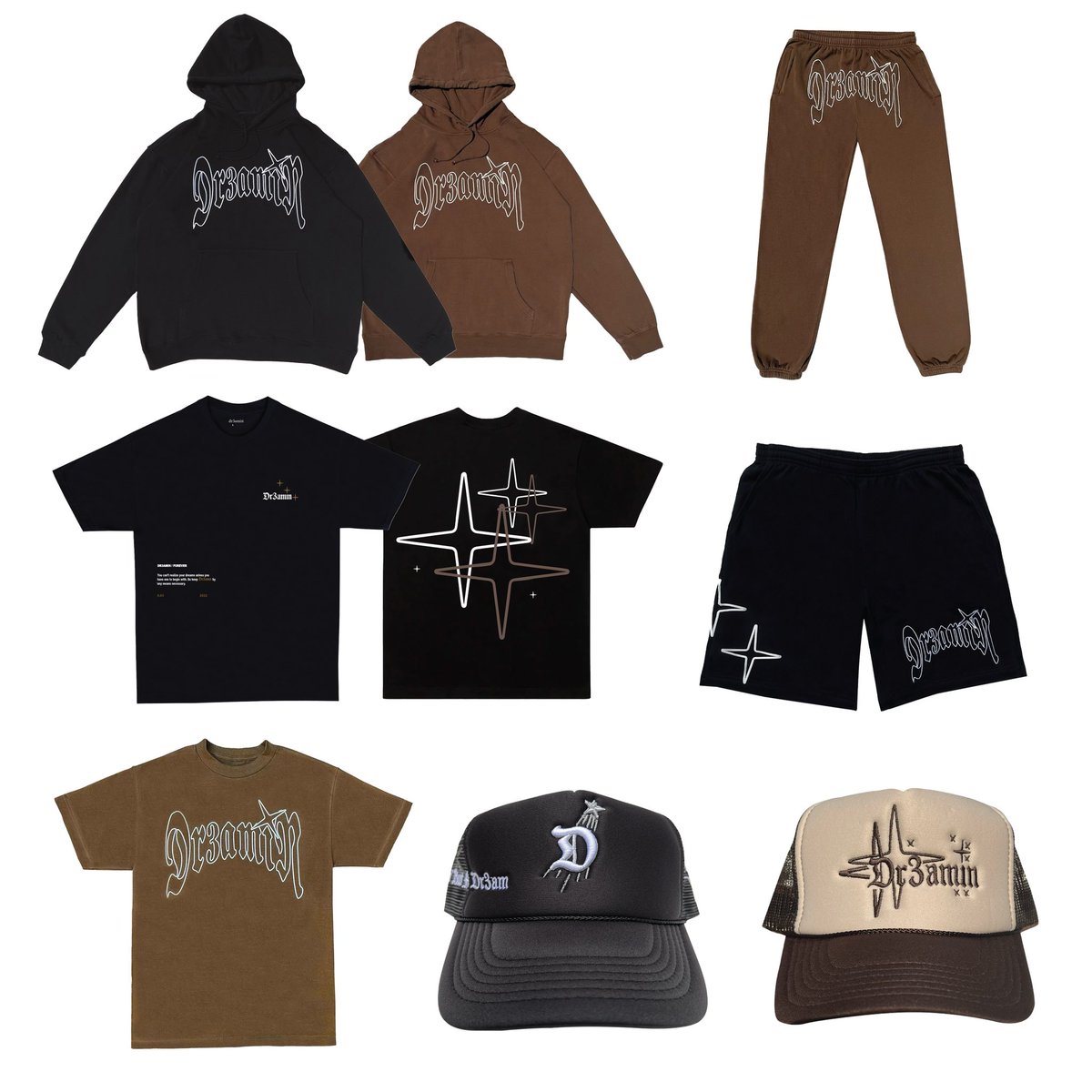 Full drop list for today 🧸 Dr3aminclothing.com