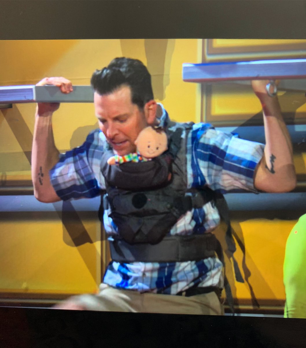 MannFanLounge's tweet photo. Did taunting the lava work out for @IamChrisMann? Watch Floor is Lava on @netflix to find out. 😆#baddaditude https://t.co/lUu8KqzCl4