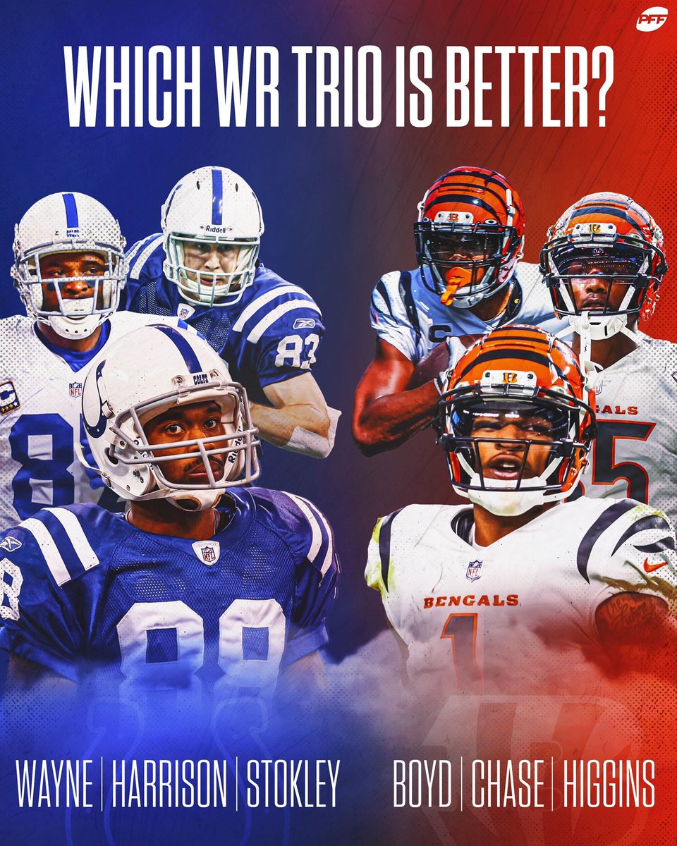 PFF_Fantasy's tweet photo. Which WR trio are you taking? 🔥 https://t.co/5i3Xz842kt