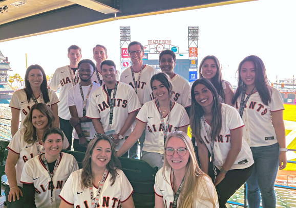 CommerceVC's tweet photo. Beyond exciting to see the Commerce Ventures name up in lights at Oracle Park this week for the CV 2022 Annual meeting. We shared the latest data on CV fund performance, market outlook, and introduced some of our all star CEOs.  Thanks for joining us!! https://t.co/kz14KaPYGc