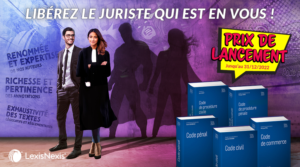 Les éditions 2023 des Codes bleus #LexisNexis sont disponibles en précommande : bit.ly/3x8bfw0 !
LexisNexis maintient les prix de lancement des codes de rentrée au même niveau que les années antérieures pour les rendre toujours accessibles à tous. #Droit # juriste