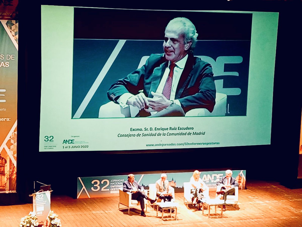 Nuestro sistema sanitario necesita contar con el liderazgo de las enfermeras para afrontar con éxito el futuro.

Mesa debate de Consejeros en las Jornadas de enfermeras gestoras #32ANDE de <a href="/ANDEorg/">ANDE Directivos Enfermería</a>