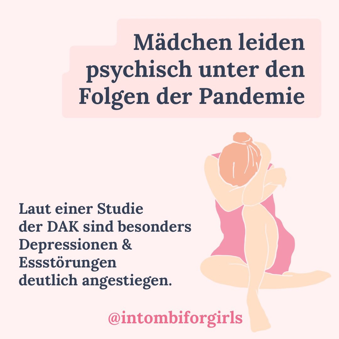 Die Pandemie hat Spuren hinterlassen.⚡️Auch bei jungen Menschen. Besonders bei den Mädchen zwischen 15 und 17 Jahren. Das besagt der aktuelle Kinder- und Jugendreport der <a href="/DAKGesundheit/">DAK-Gesundheit</a>. 🏥