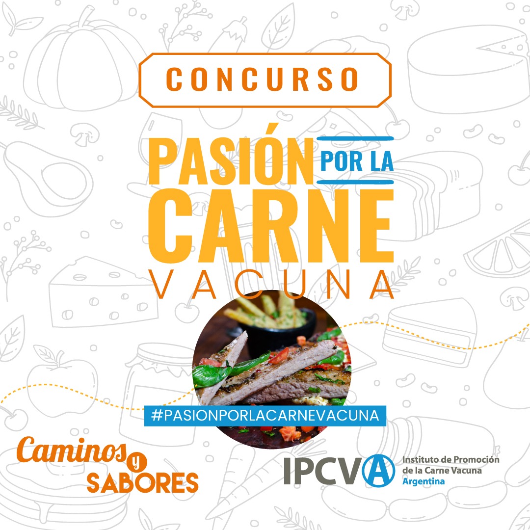Si te gusta cocinar y sos fan de la #CarneArgentina no te lo podés perder: posteá una receta original ¡y ganá premios increíbles!
<a href="/IPCVA/">IPCVA</a> y <a href="/caminosysabores/">Caminos y Sabores</a> te invitan a participar del concurso “Pasión por la carne vacuna” 🤩🇦🇷

Cómo participar: bit.ly/ConcursoPASIÓN…