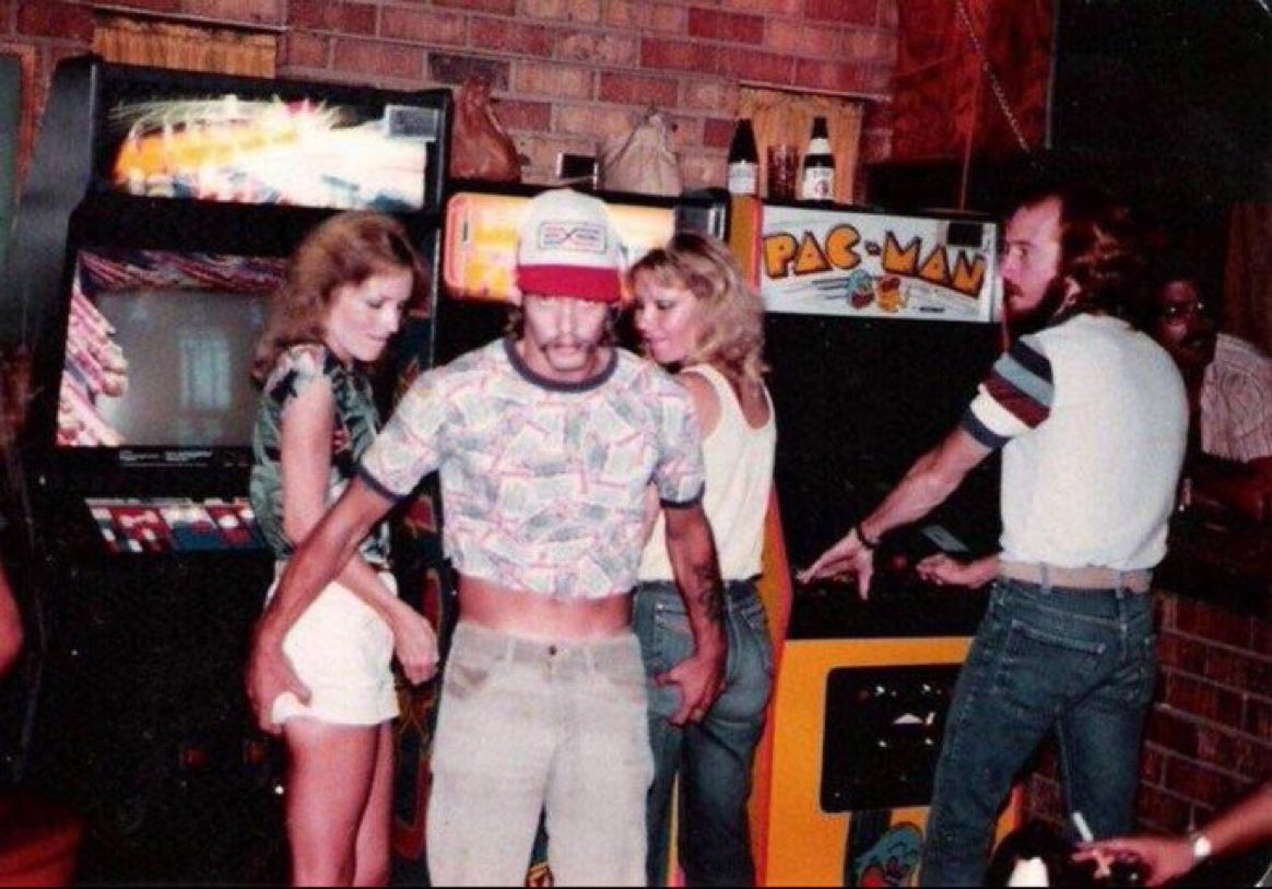 Super70sSports's tweet image. Looks like this guy just set the new high score on Grab-Ass ...