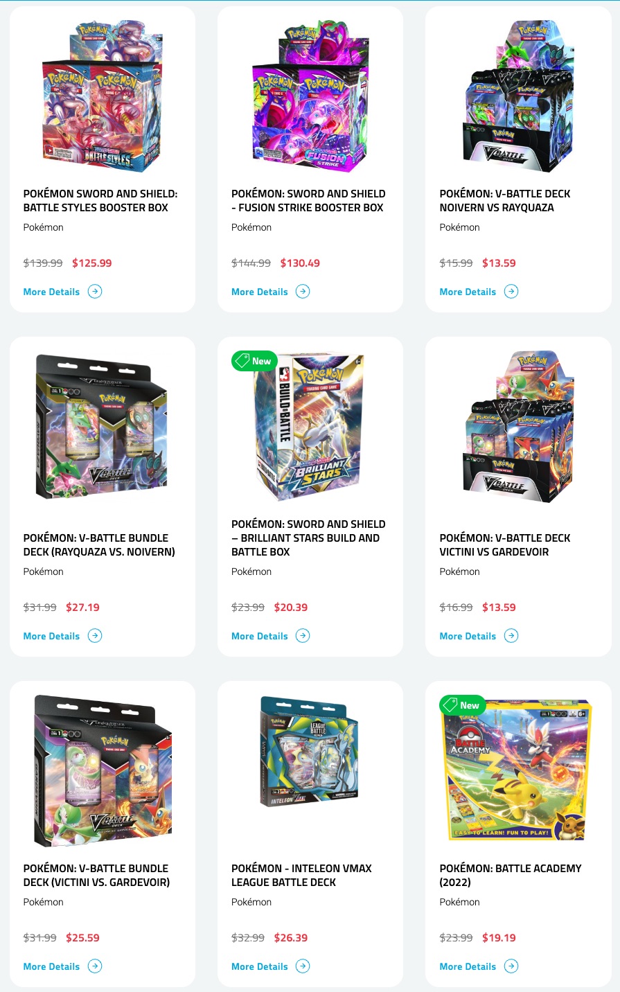 Lbabinz 🇨🇦 on X: Pokemon TCG Sale at Zephyr t.coKTOs6ZBkrs  t.coVMi2PaV8td  X