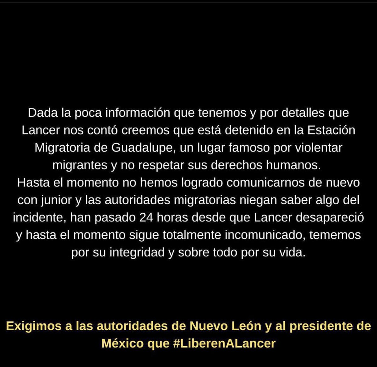 cayuDEM's tweet image. Todos compartiendo esto!!!! #liberenalancer hagamos tendencia para que se haga justicia! No a la vulneración a los DDHH