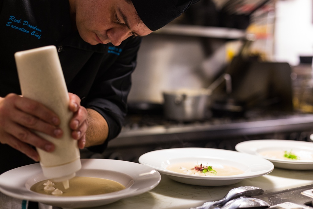 BellstarResorts's tweet photo. BTS with Executive Chef Rick Davidson at the Beach Club Resort! 
Thank you, Rick, for 10 incredible years! We all take inspiration from the hard work, dedication, and passion you have displayed throughout these years. We are so lucky to have you as part of the Bellstar family! https://t.co/3ybH8xIFzI