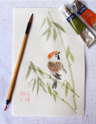 WarehouseArtsSP's tweet photo. Did you read our Pruitt Arts Education Bulletin today?! Part 2: Introduction to Sumi-E Ink Asian Brush Painting is live! Register now: https://t.co/DtvuIS3bL2 https://t.co/KMTbErAM2w