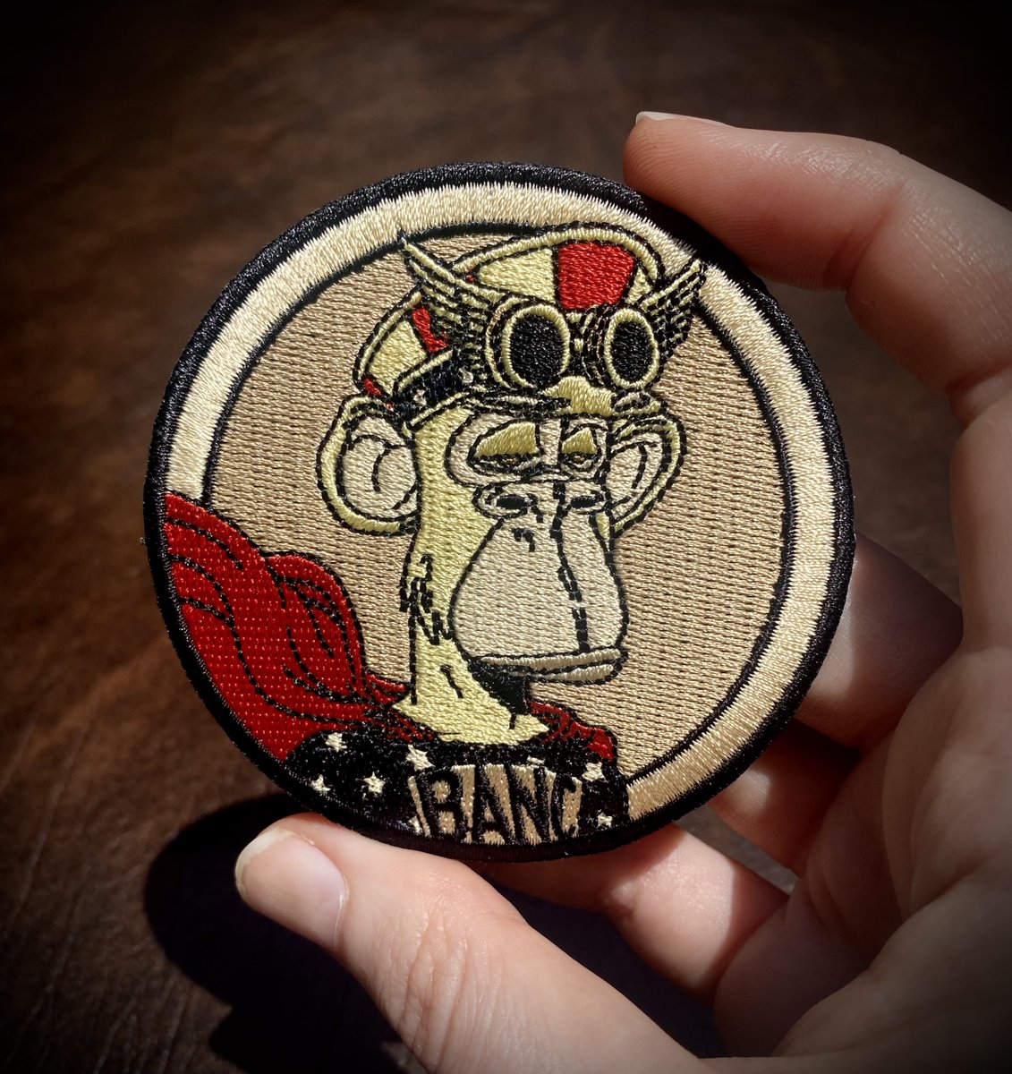 Who’s going to ape fest??? #banc Will be giving these out find us 🤍✌️