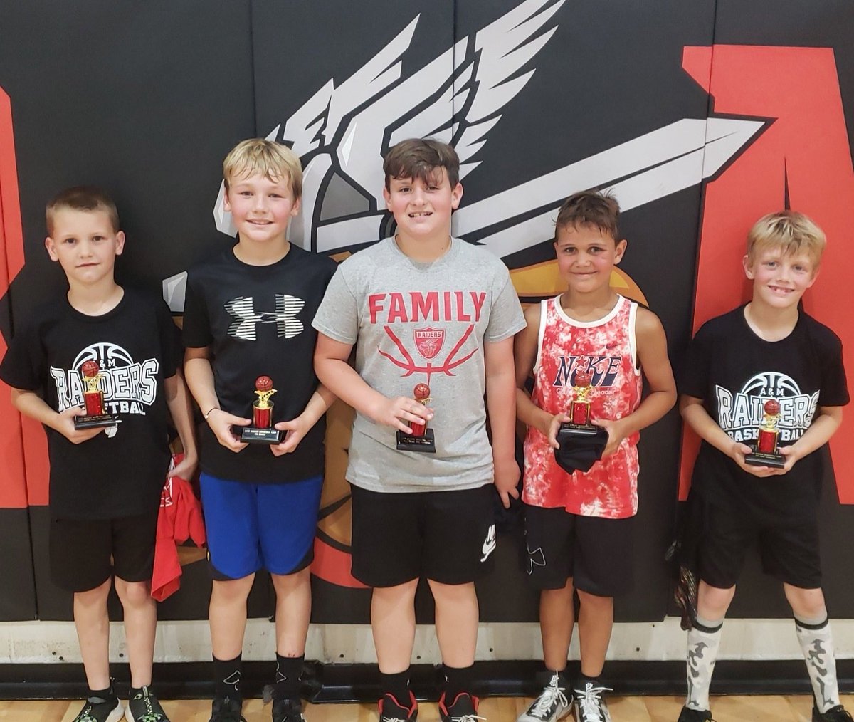 🏆 Winners from camp are: Easton Hennings FT Final Day, Royce Stenger Mr. Hustle, Dalton Snearly Bull-in-the-Ring