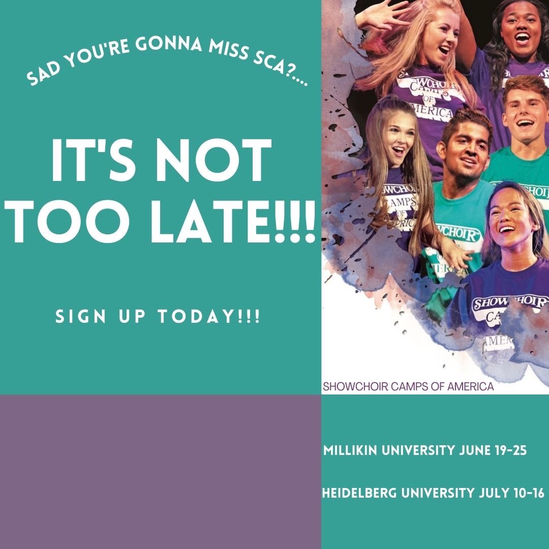 There’s still time to register for SCA at BOTH locations! Link in bio 👀🎉