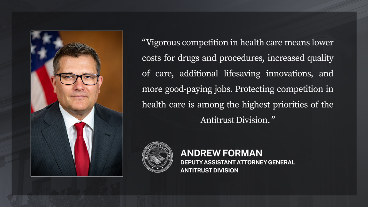 Antitrust Division on Twitter "Deputy Assistant Attorney General