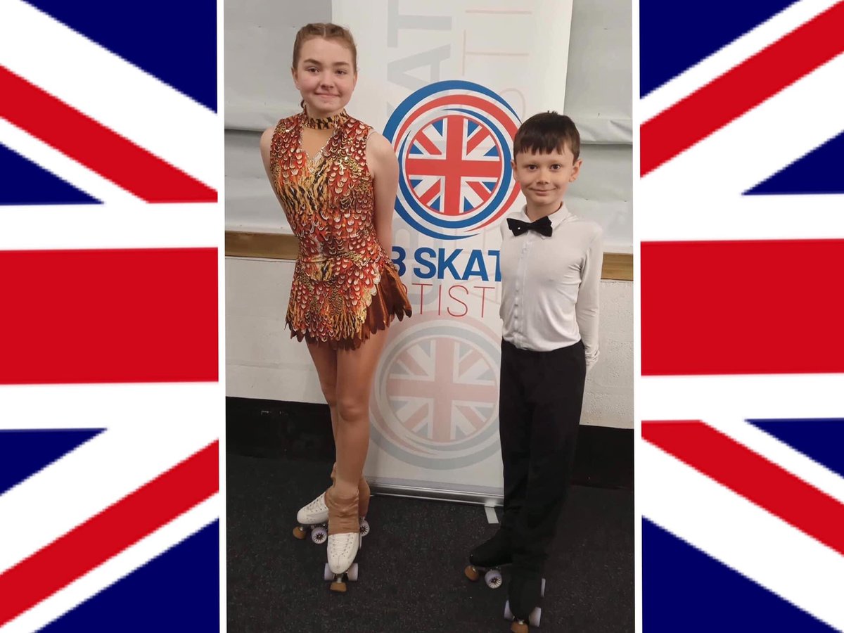 Good Luck to Jazzmyn and Liam who are competing in The British Championships this weekend! 🍀🍀  #teamspectrum #britishchampionships #gbskateartistic #teamgb #queensplatinumjubilee