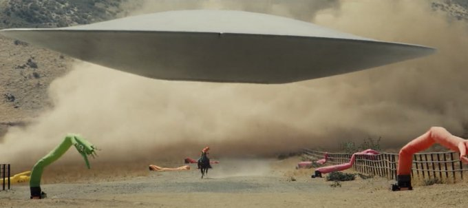 DiscussingFiiIm's tweet photo. First look at the UFO in Jordan Peele’s #NOPEMovie, starring Daniel Kaluuya, Steven Yeun and Keke Palmer. https://t.co/TMMXYFdwCd
