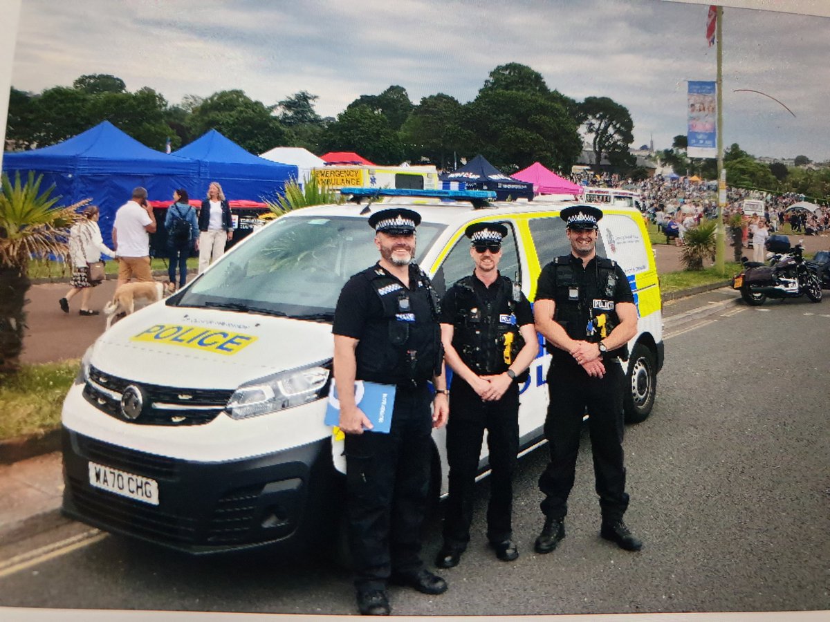 Great to see so many people enjoying music in the meadow today in Torquay. Fantastic family event and a great atmosphere. Hoping to see you all again tomorrow in Paignton for the airshow.