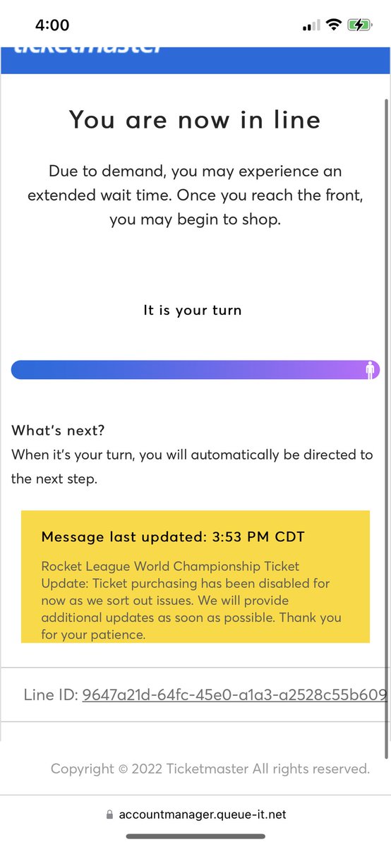 ModernStateTV's tweet image. I just waited in line for @RocketLeague worlds tickets for 4 hrs just for it to be broken come on now just waisted all that time