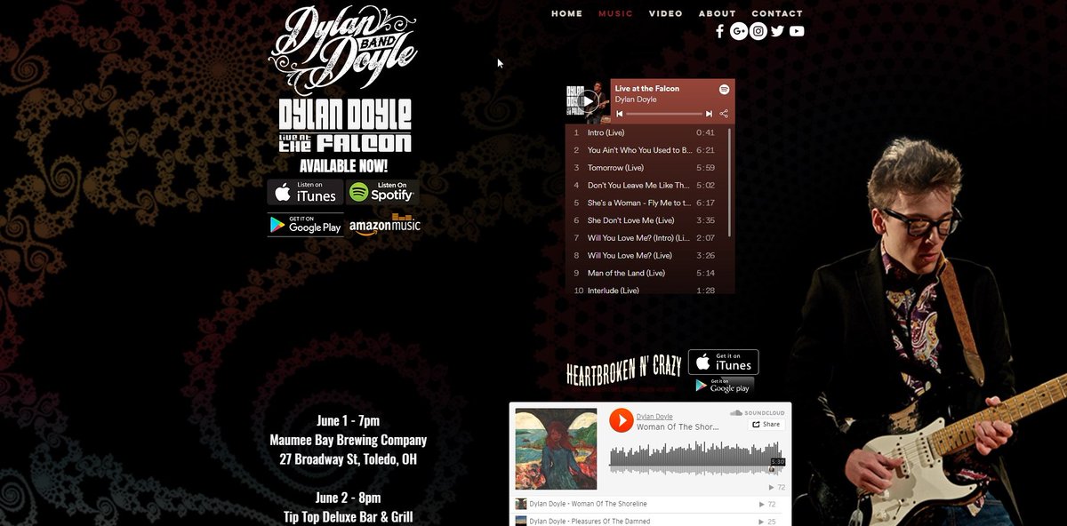 If you are looking for something to do tonight, get to the Saloon by 10pm and check out The Dylan Doyle Band!  
In their second appearance at the Saloon, this is one blues/rock band you don't want to misic.  
#livemusic #chicago #blues #rock #guitar 

dylandoyleband.com/music