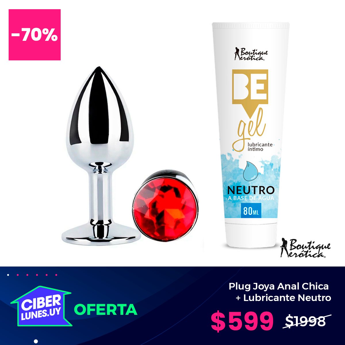 boutiquerotica0's tweet photo. 🔥🔥 Descuentos en TODA LA WEB, hasta 70% off. @CiberlunesUy 
¡Visitanos!
👉 https://t.co/KxDbHf3Ppc
📆 6, 7 y 8 de Junio
🛵 ENVÍO GRATIS dentro de Montevideo (compra web mayor $ 1000)

#descuentos #ofertaweb #ofertas #ciberlunesuy #sexshop #boutiqueerotica https://t.co/JzngVzIIBi