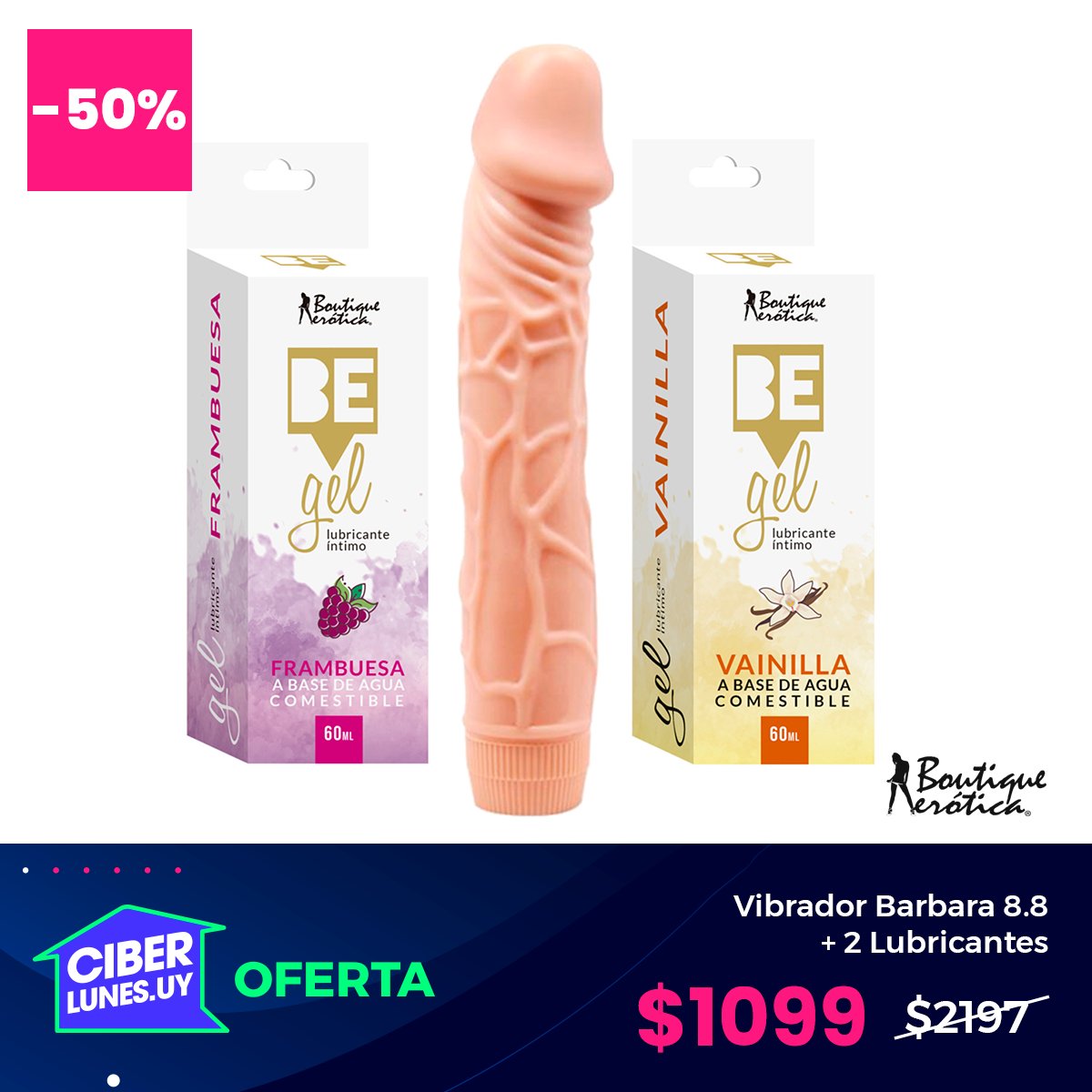 boutiquerotica0's tweet photo. 🔥🔥 Descuentos en TODA LA WEB, hasta 70% off. @CiberlunesUy 
¡Visitanos!
👉 https://t.co/KxDbHf3Ppc
📆 6, 7 y 8 de Junio
🛵 ENVÍO GRATIS dentro de Montevideo (compra web mayor $ 1000)

#descuentos #ofertaweb #ofertas #ciberlunesuy #sexshop #boutiqueerotica https://t.co/JzngVzIIBi