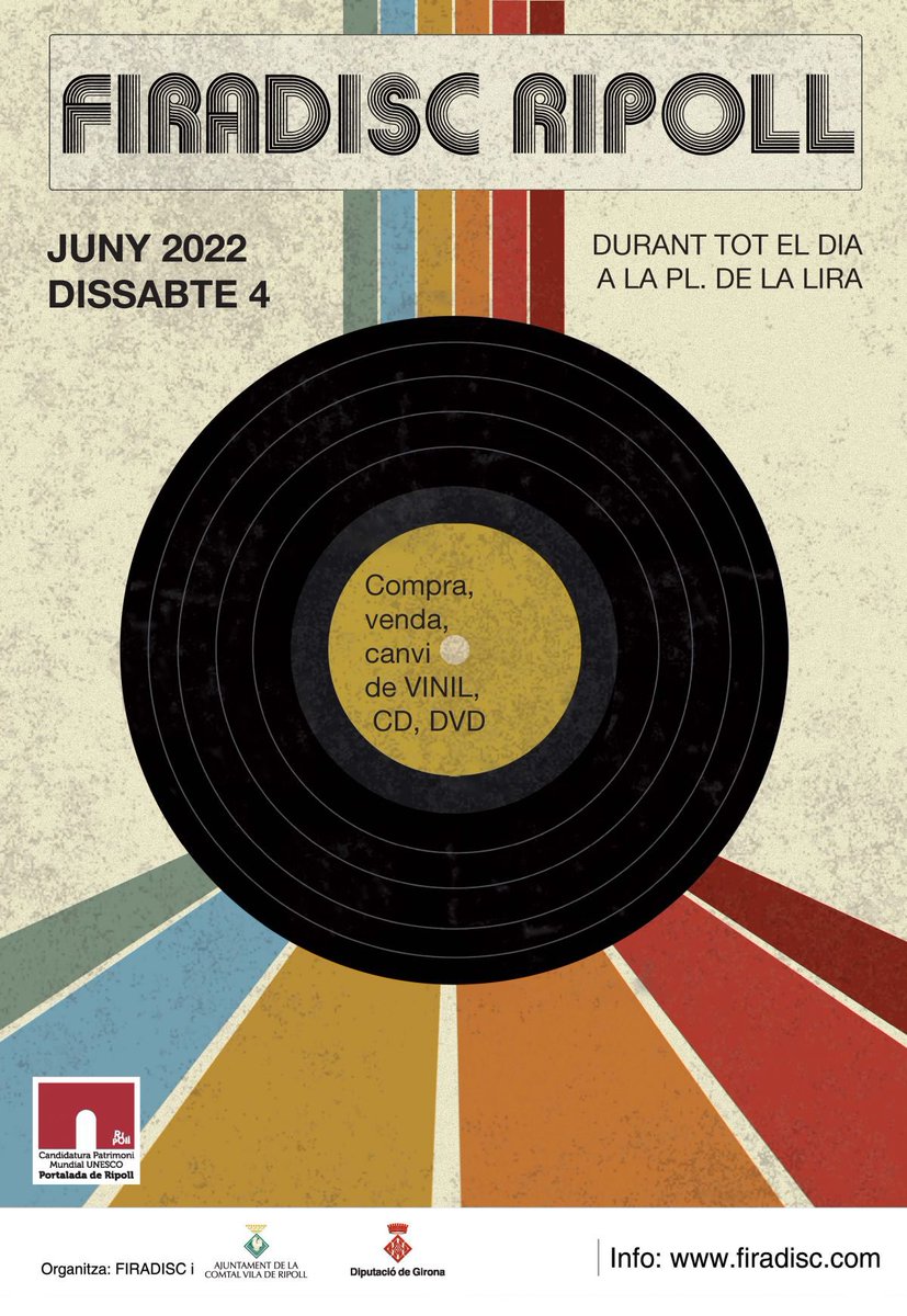 jordimunell's tweet photo. #Ripoll Firadisc 2022 #Firadisc @firadisc #vinil https://t.co/S3OdOd45dX