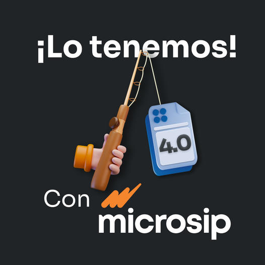 teciot_Mx's tweet photo. ¡En Microsip estamos listos para emitir y recibir el CFDI 4.0! ✅ Contacta a tu Partner Microsip para actualizar tu sistema a la versión 2022 https://t.co/oTte64hgjP