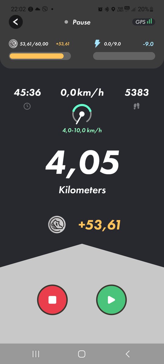 LykiSol's tweet photo. @Stepnofficial Good evening. I also walked but didn't received GST. After analyzing process the message regarding maintenance came up and I couldn't upload my route, so I don't know if I was a bot. Just took a screenshot as I always do. I would appreciate to help me. Thanx https://t.co/sL0TYUH2Hl