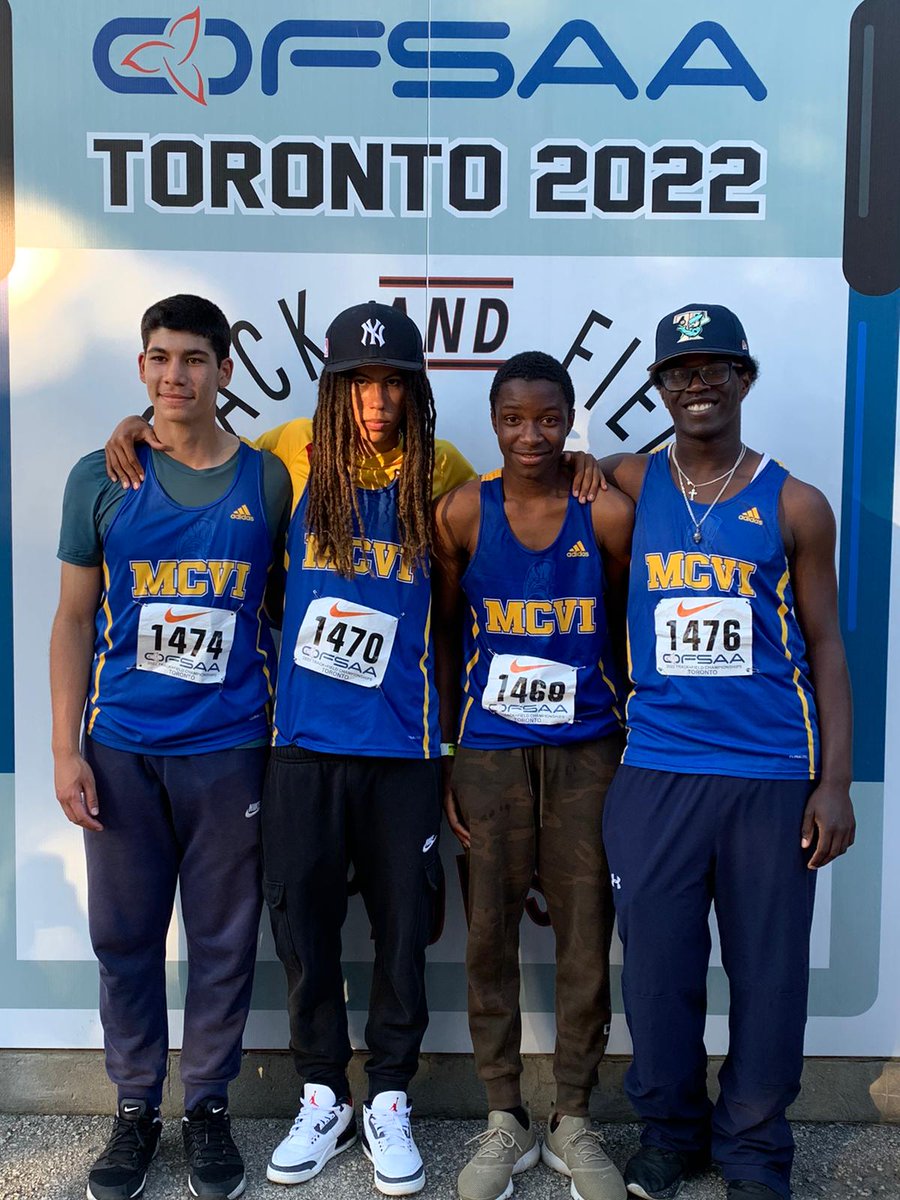 MCVI track &amp; field team represented the school with endurance and excellence, taking their athleticism all the way to OFSAA. Well done, team!