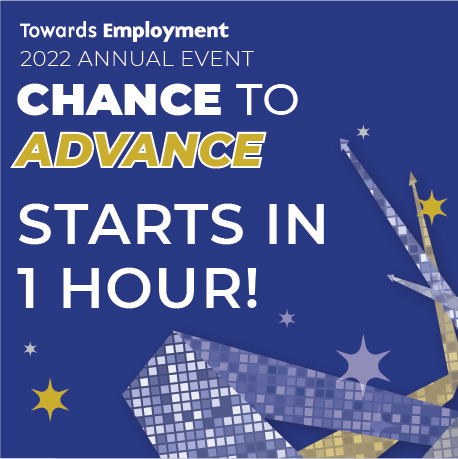 TowardsEmploy's tweet image. #TEChance to Advance livestream begins in 1 hour!
Join us FREE online at CTA22.Givesmart.com!
#CTA22

Download the virtual scavenger hunt app at tinyurl.com/CTA22app