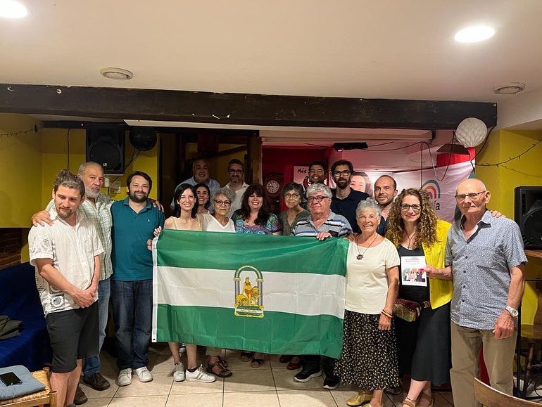 👏 Gracias a las compañeras y compañeros de <a href="/IUExterior/">IU Exterior🔻🇵🇸</a> e <a href="/IUToulouse/">IU Toulouse</a> por darme la oportunidad de empezar la campaña electoral junto a la comunidad andaluza.

🗳 El #19J nuestro voto también servirá para hacer de Andalucia una tierra la que podáis volver.

#PorAndalucia🌈