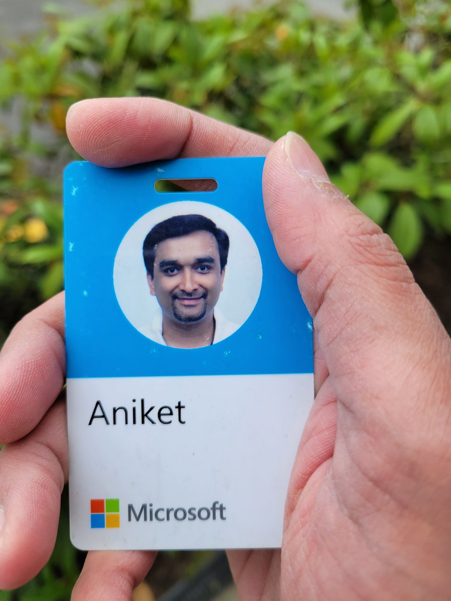 Today is my last day with Microsoft. I have thoroughly enjoyed my time with this company. It has been a pleasure working with excellent leadership and colleagues, who have been instrumental in growing my knowledge and ability. I'd like to thank everyone for their ongoing support.