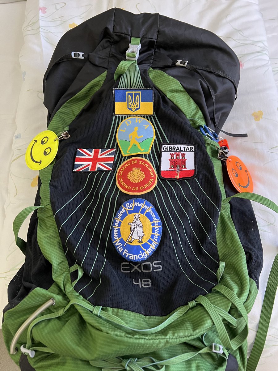 On this Platinum Jubilee occasion I am proud to sport the Union Jack and the Gibraltar flag badges on my backpack as I walk 1000 miles in aid of Gibraltar charity GHITA                 <a href="/GibraltarMayor/">Mayor Of Gibraltar</a> <a href="/FabianPicardo/">Fabian Picardo</a> <a href="/gib_ghita/">GHITA Gibraltar</a> @longwalkfromgib