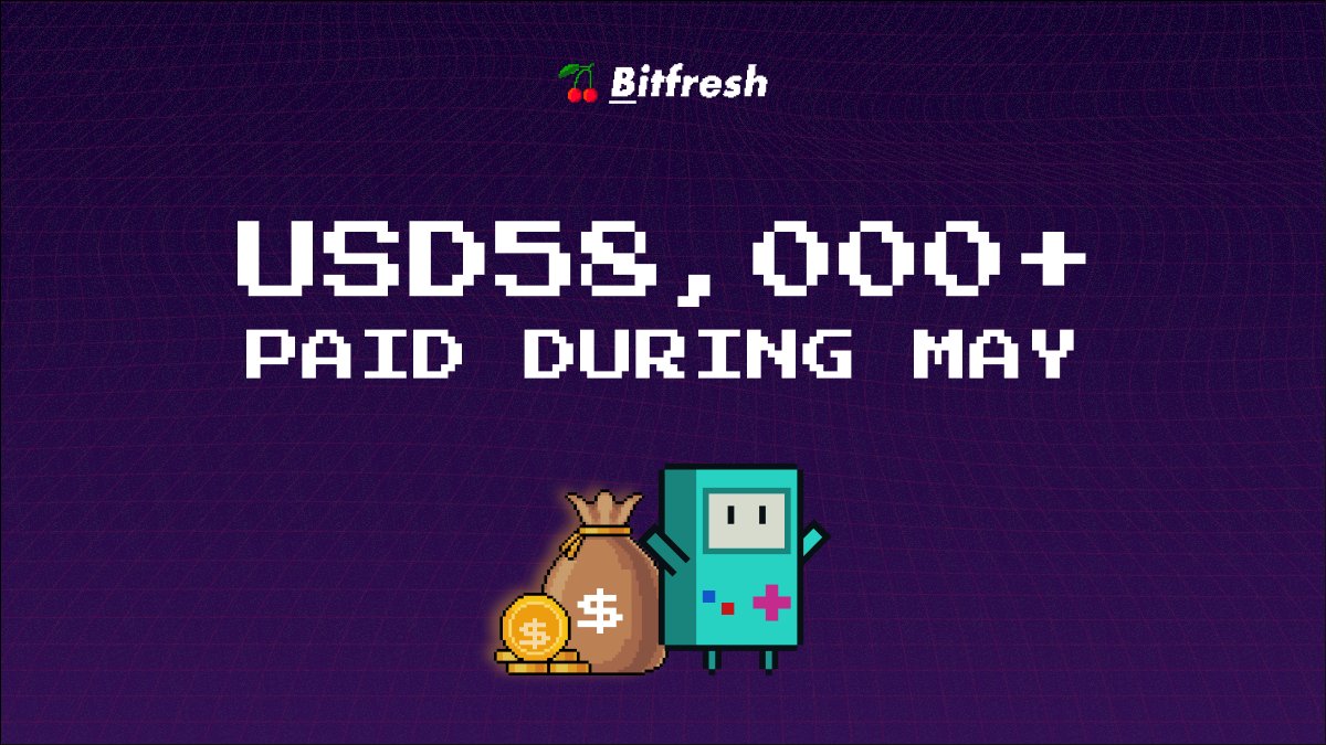 BitFreshWIN's tweet image. May recap! 📊

Last month, a total of USD 58,682💰 were paid to our players!

Try your luck at 👉 bsc.bitfresh.win

#Casino #Gambling #iGaming #GameFi #Bitfresh