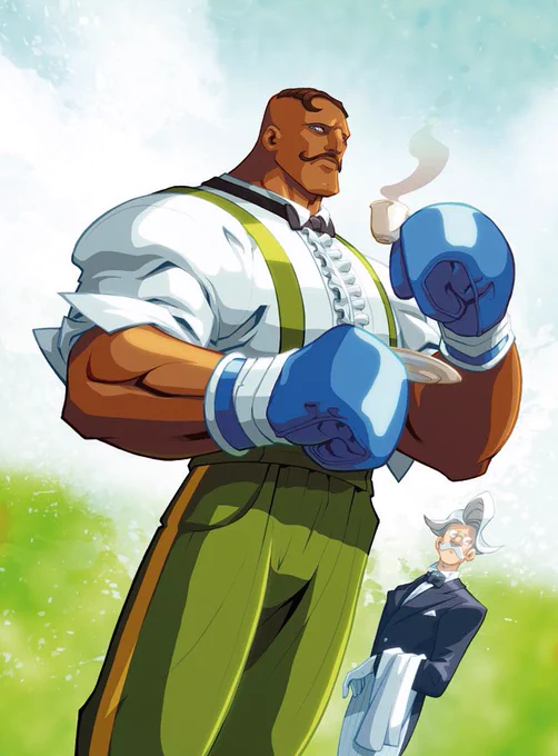 I am aware of the Street Fighter 6 leaks. The designs look solid so far! I'm gonna wait a little before drawing anything new though. Let it marinate a bit! But I'm hyped for 6 now! #streetfighter #edwinhuang In the meantime, here's some old art 