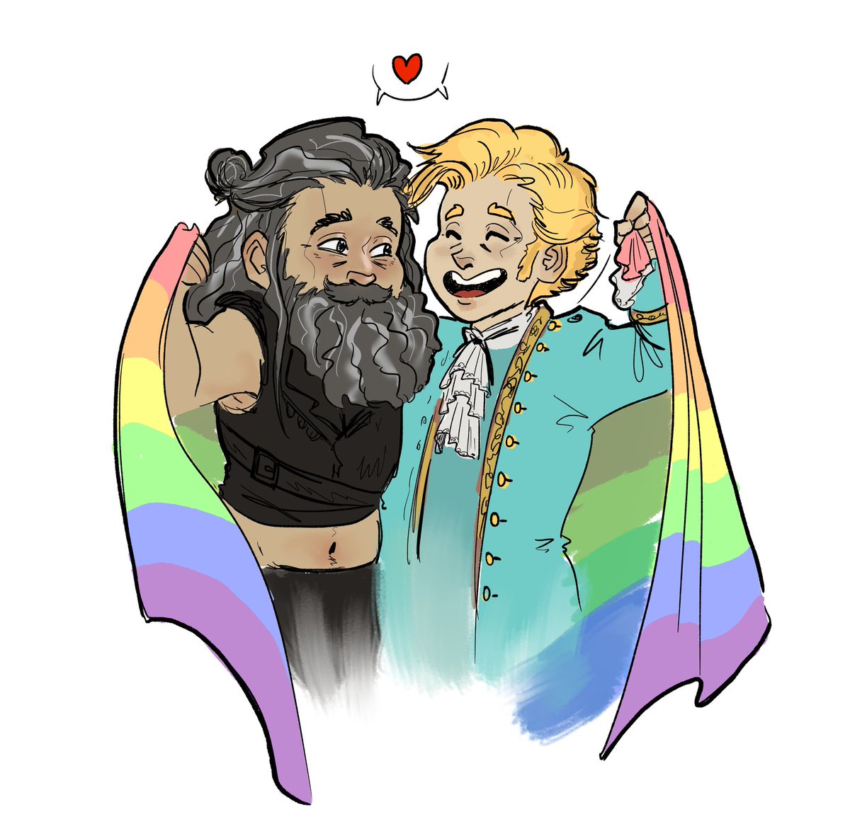 hellucanto's tweet photo. HAPPY PRIDE MONTH π³οΈβππ³οΈββ§οΈ
HAPPY RENEWAL π΄ββ οΈ
GAY PIRATES FOR EVERYBODY !
#ofmd #OFMDfanart #ofmdrenewed #renewofmd #OurFlagMeansDeath #ourflagmeansdeathfanart #ofmdpride https://t.co/YcJxUSNvCY