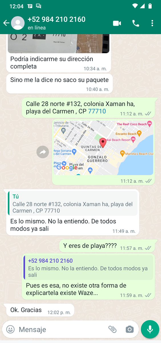 DiegoPa03113463's tweet photo. Está es la manera de capacitar a sus repartidores? @estafeta pésimo servicio... https://t.co/lUi0EKYdNl