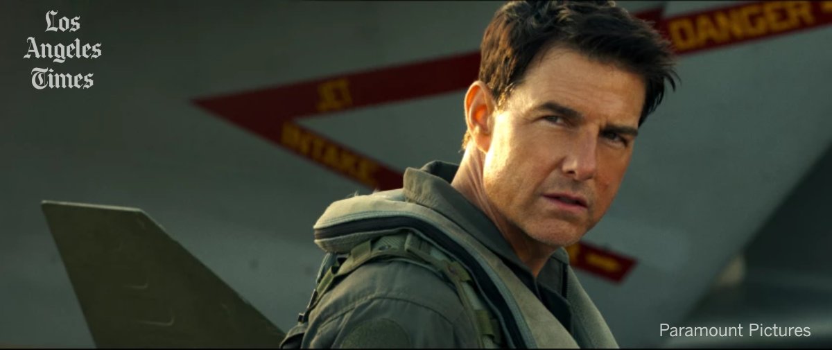 latimes's tweet image. “There should be a shrine to Tom Cruise in every movie theater,” a senior media analyst at Comscore said in reference to #TopGunMaverick’s stellar box office performance. latimes.com/entertainment-…