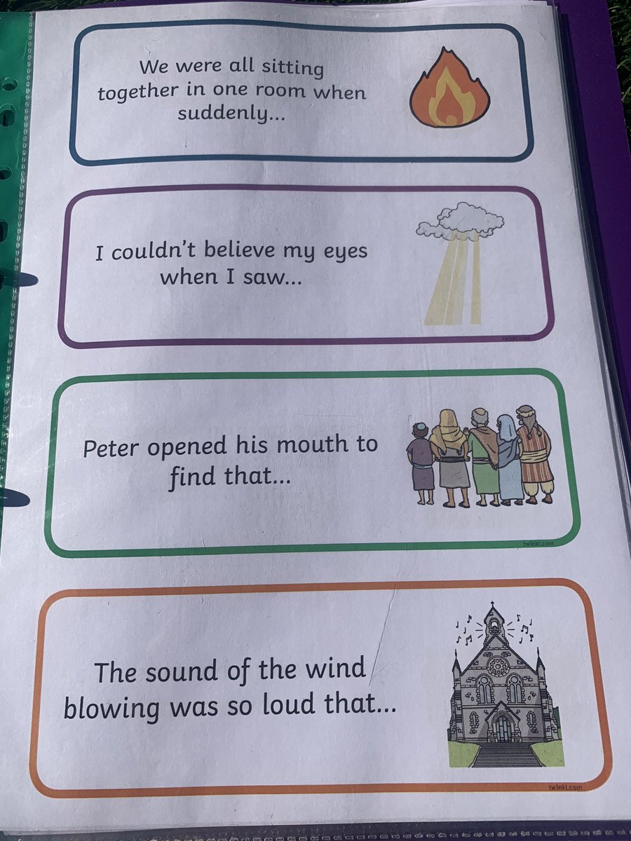 The Story of Pentecost in preparation for the Children’s Liturgy. <a href="/Lornapaterson28/">Lorna paterson</a> <a href="/Louisewhomes/">Louise Whomes</a> <a href="/StDavids4/">St David's PS & NC</a>